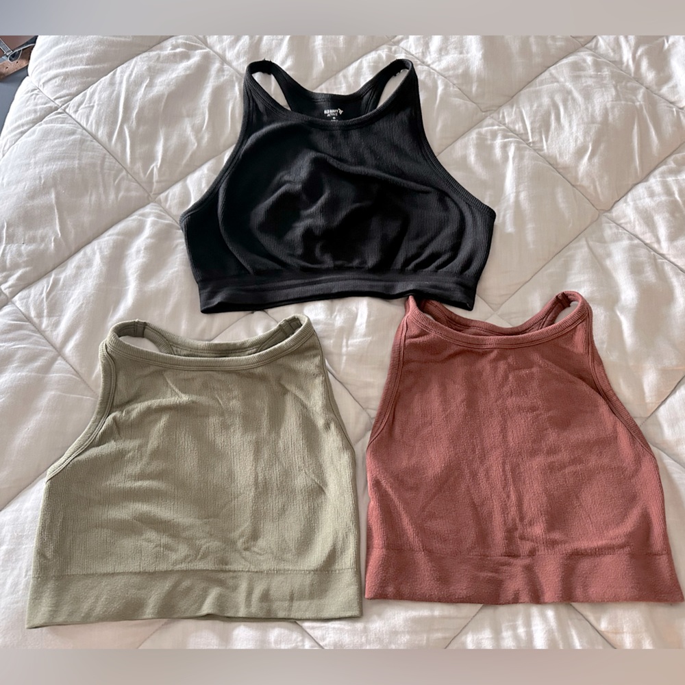 3 Pack Racerback Tops